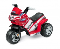 Детский электромотоцикл Ducati Mini Peg Perego - магазин товаров Peg Perego