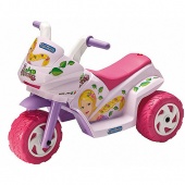 Детский электромотоцикл Raider Mini Princess New Peg Perego - магазин товаров Peg Perego